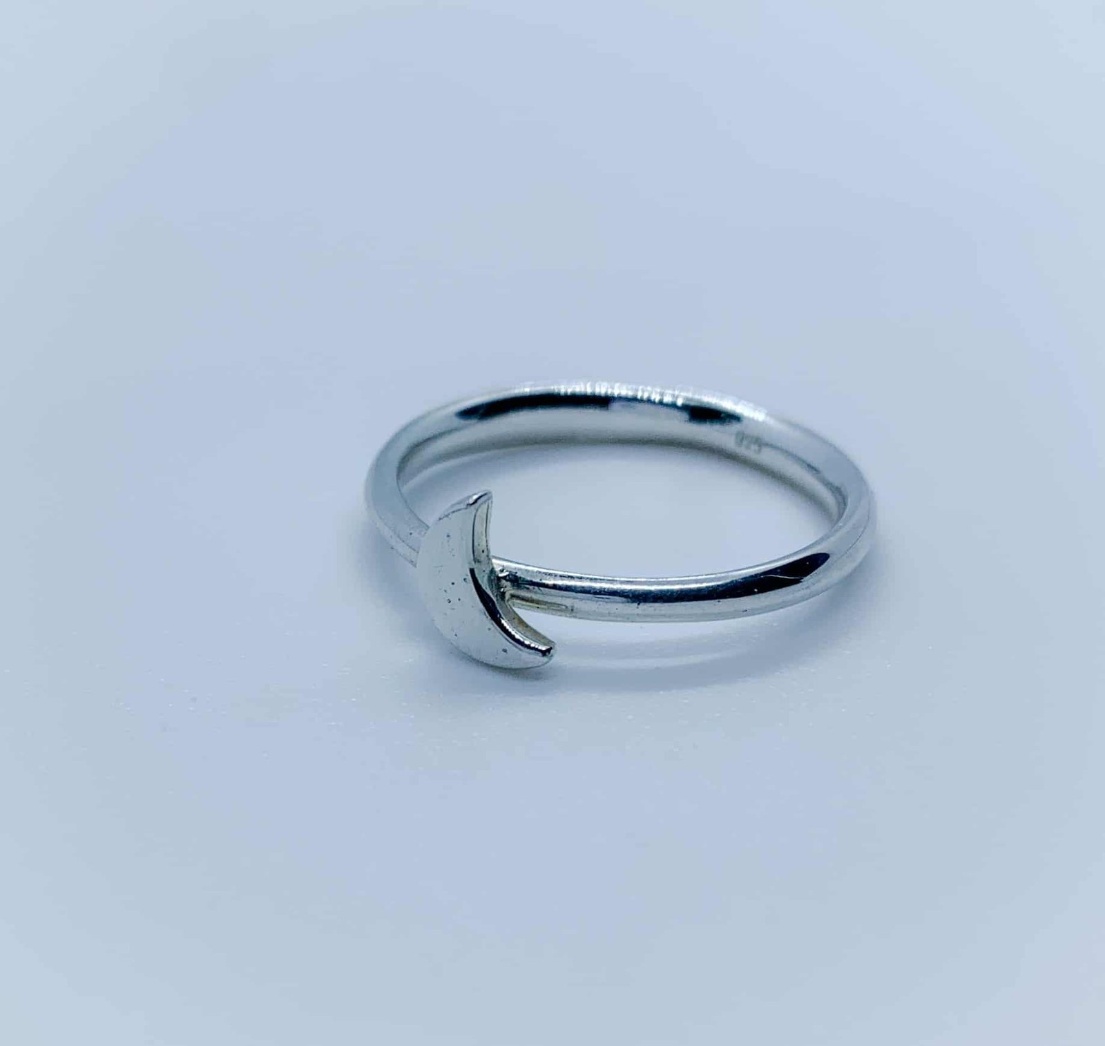 Sterling Silver Moon Ring - Ari | Koko Jewellery