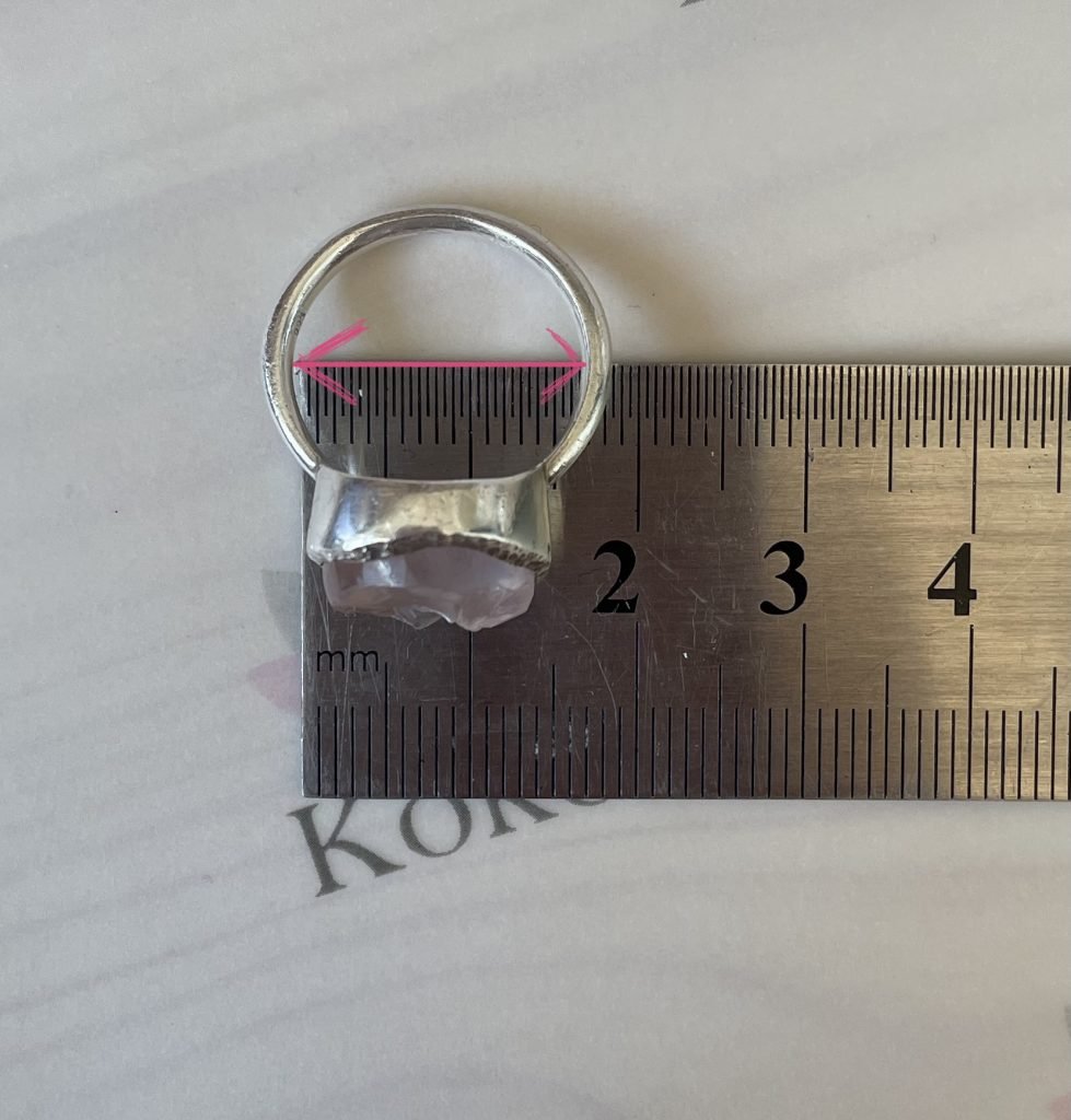 ring size measuring guide